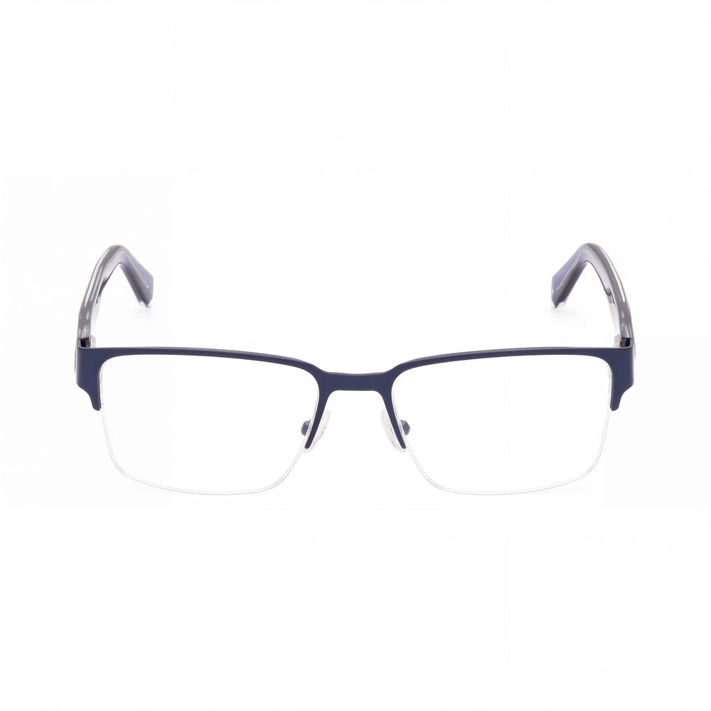 Guess Gu50095 Rectangle Eyeglasses for Men — front view, Metal