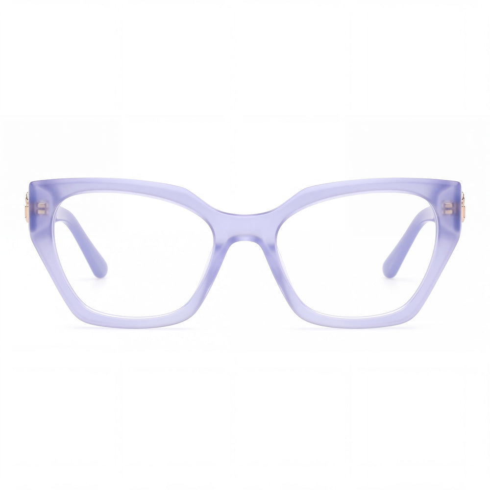 Guess Gu50112 Cat Eye Eyeglasses for Women — front view, Plastic