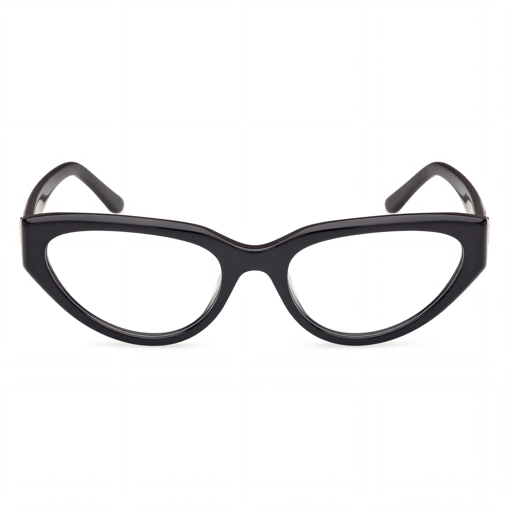 GUESS Gu50113 Rectangle Eyeglasses for Women — front view, Plastic