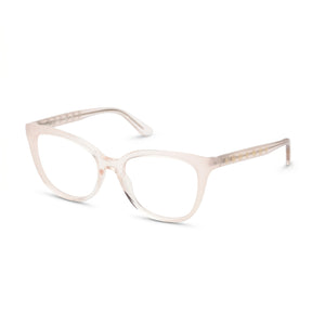 Guess GU50114 Beige Square Eyeglasses for Women, Plastic frame