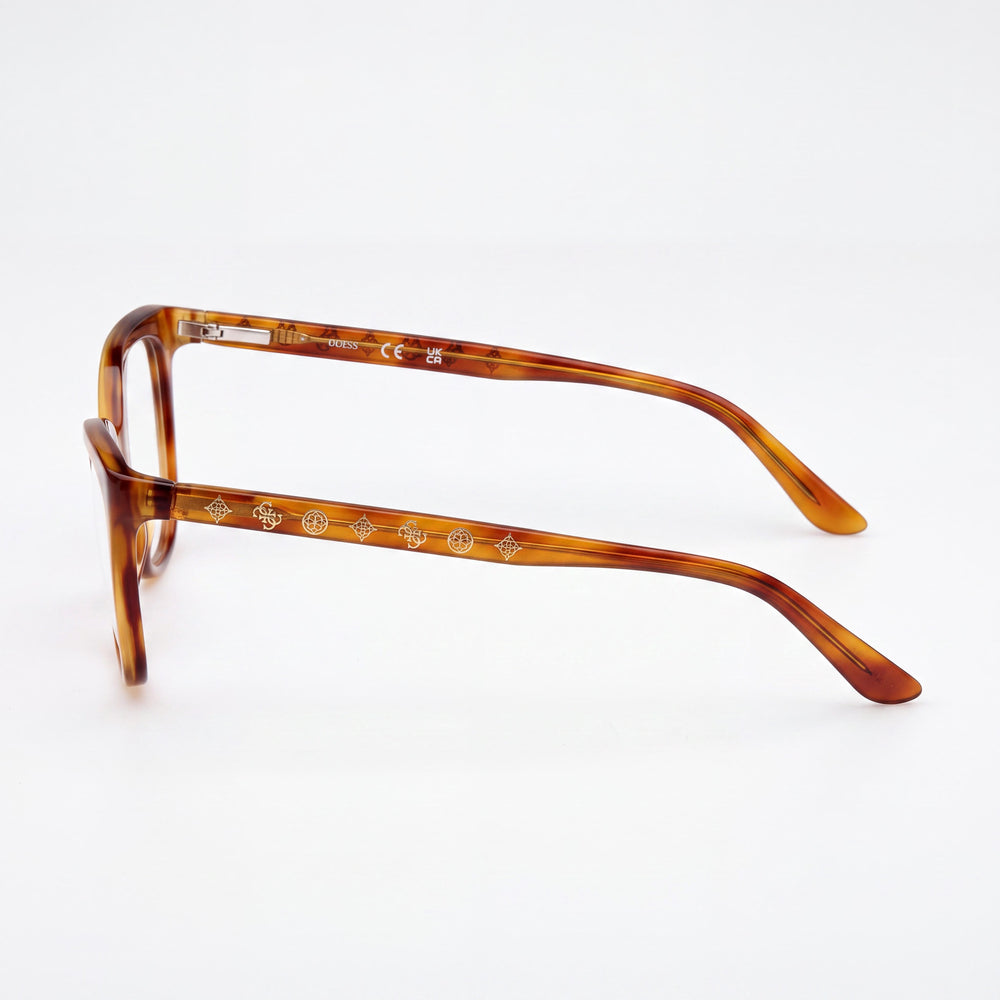 Guess Gu50114 Cat Eye Eyeglasses for Women — front view, Plastic