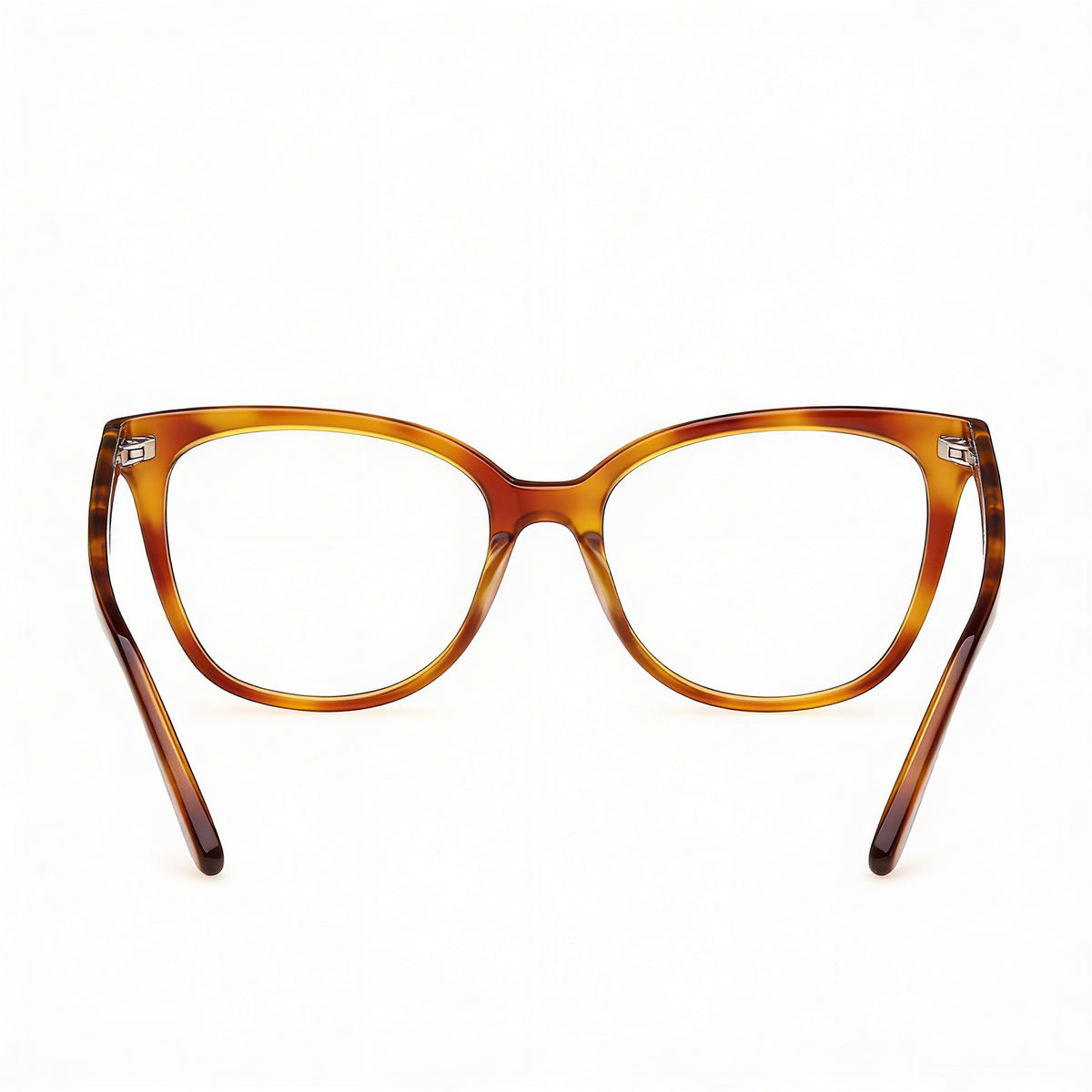 Guess GU50114 Gafas Cuadradas Havana Rubia para Mujer, Plástico 51mm, Photo 3