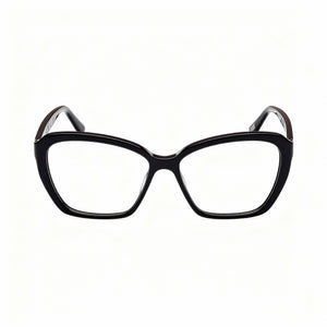 Guess GU50115 Rectangle Eyeglasses for Women — front view, Plastic