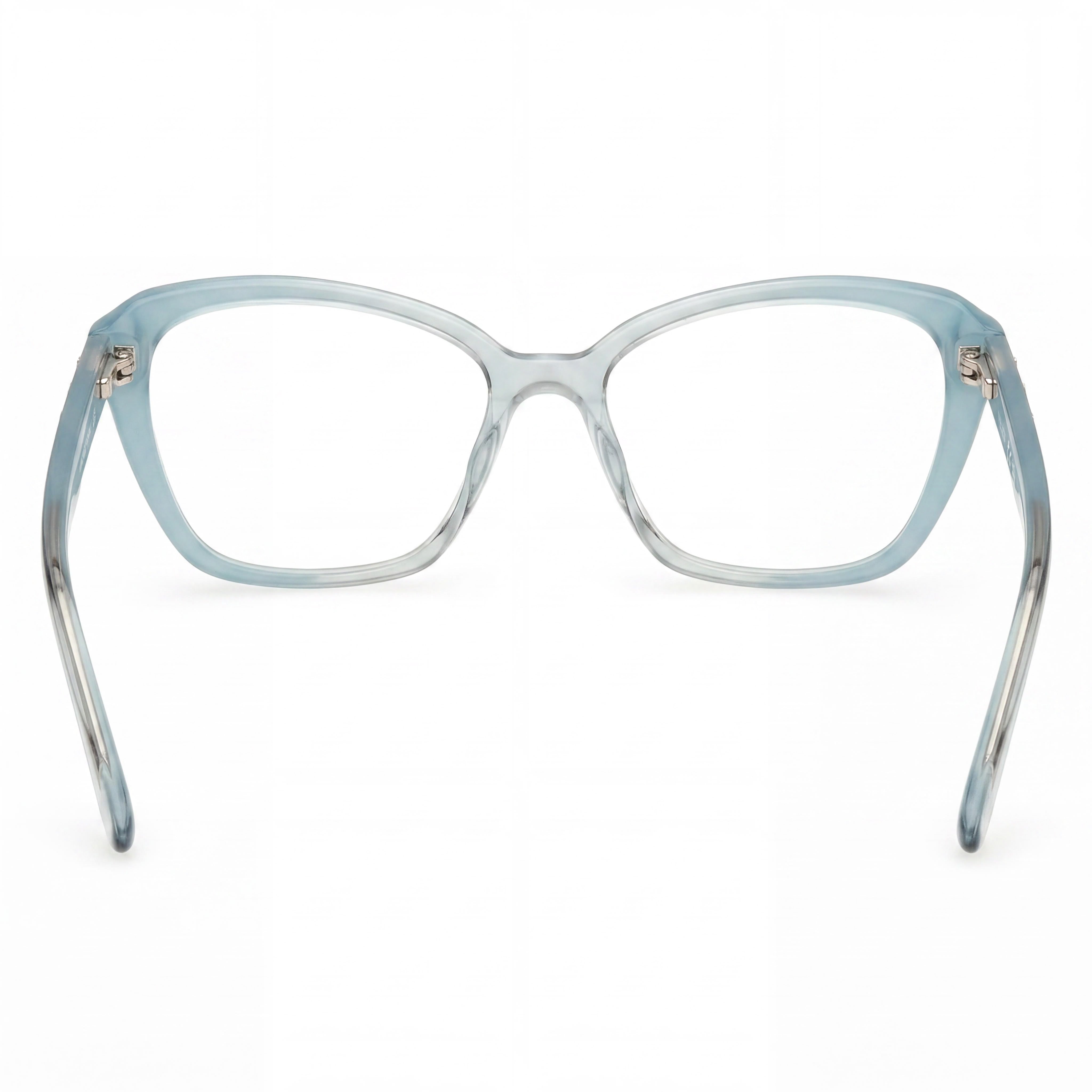 Guess GU50115 Turquoise Gradient Rectangle Eyeglasses for Women, Photo 3