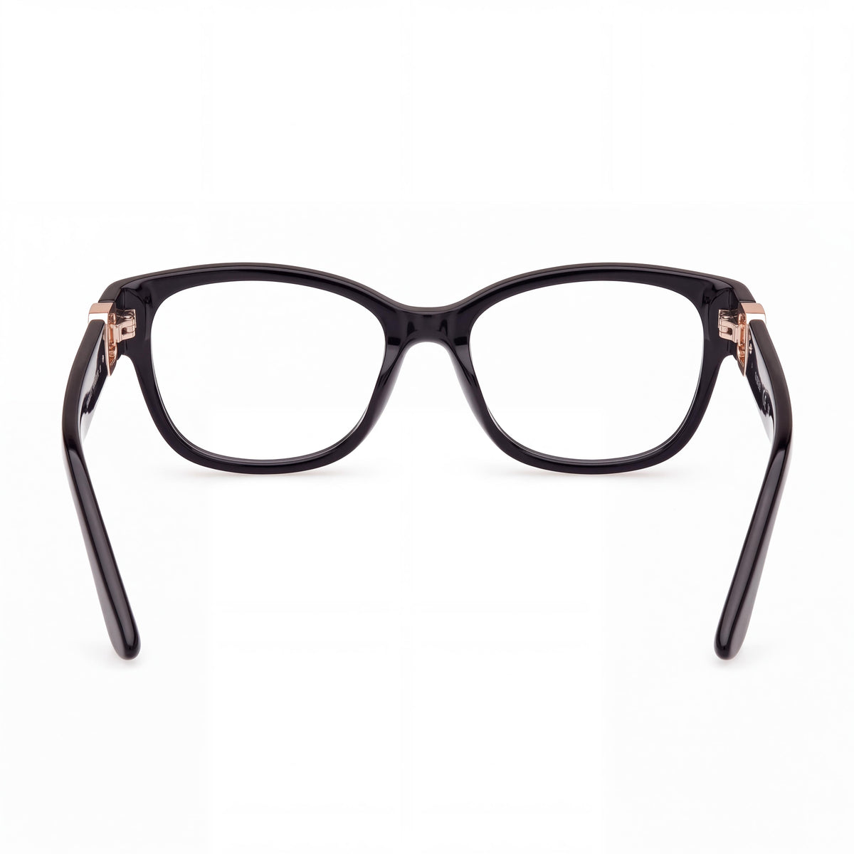 Gafas graduadas Guess Gu50120 cuadradas de color negro brillante para mujer, 52 mm, Photo 2