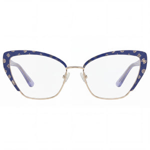 Guess GU50122 Cat Eye Eyeglasses for Women — front view, Metal
