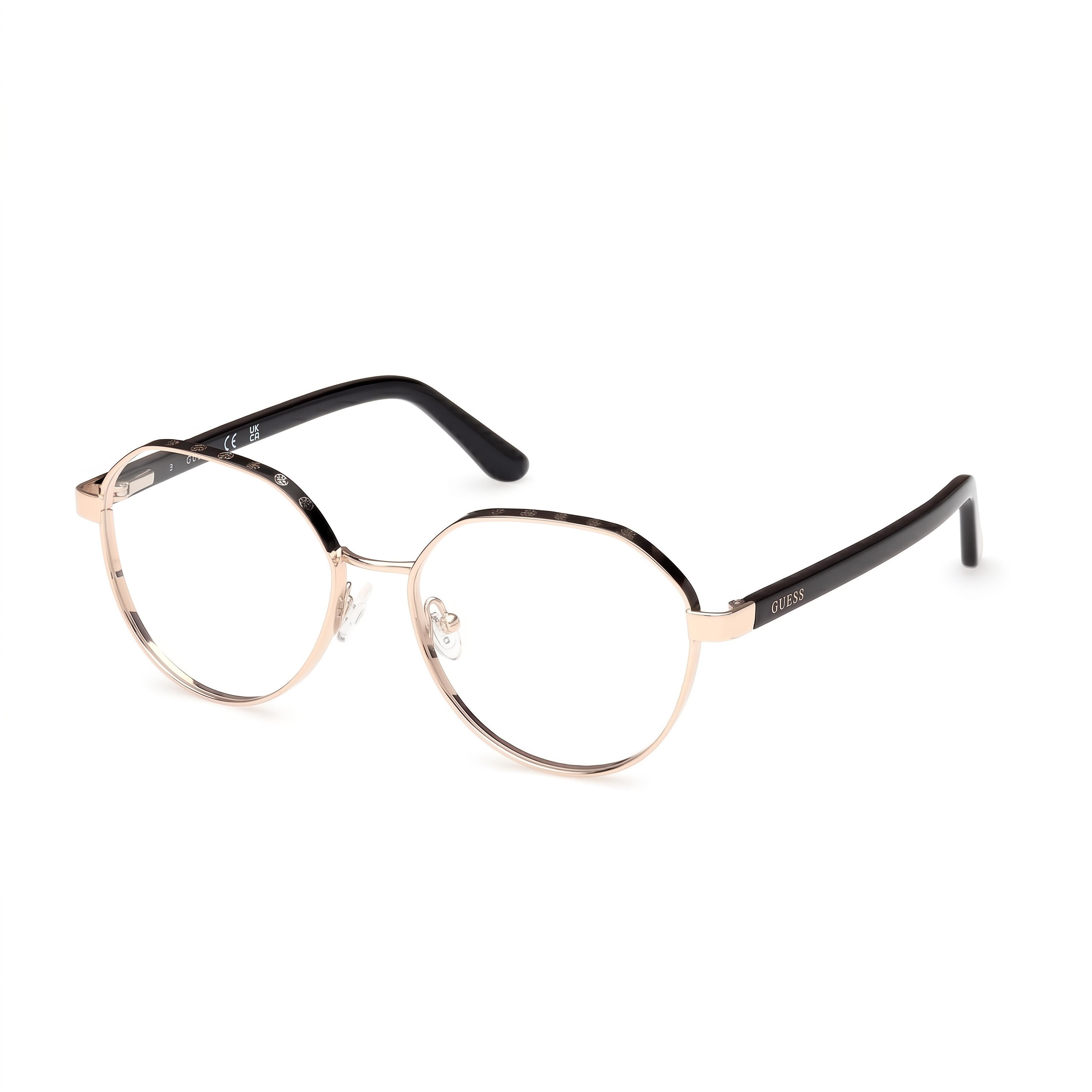 Gafas redondas doradas Guess para mujer (GU50124), Photo 1