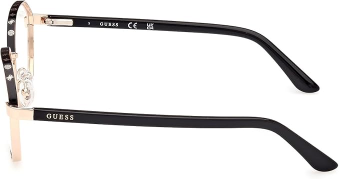 Gafas redondas doradas Guess para mujer (GU50124), Photo 3
