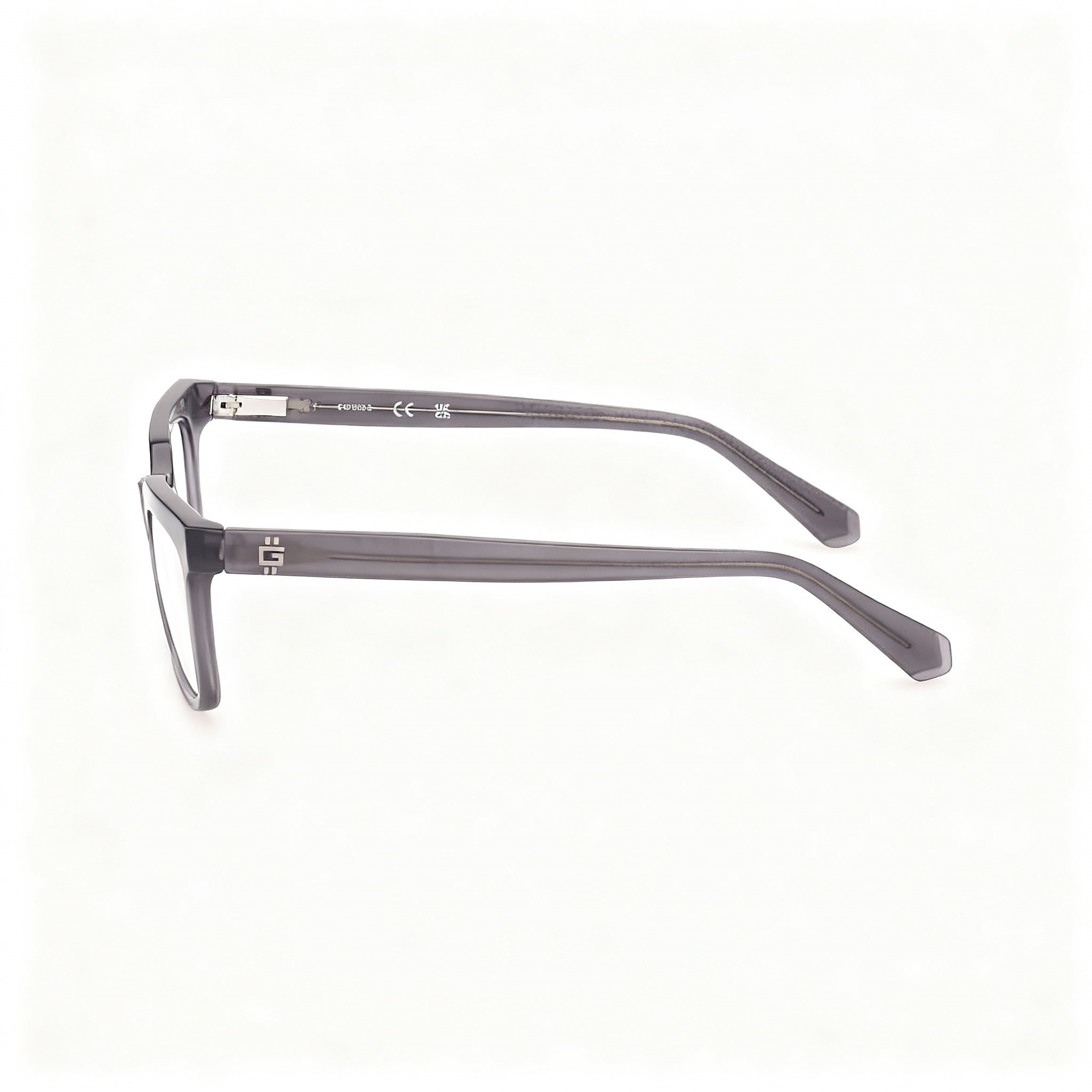 Gafas Guess GU50133 rectangulares gris brillante para mujer, de plástico, Photo 2