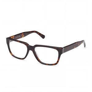 Guess Gu50150 Dark Havana Rectangle Eyeglasses for Men, Plastic frame