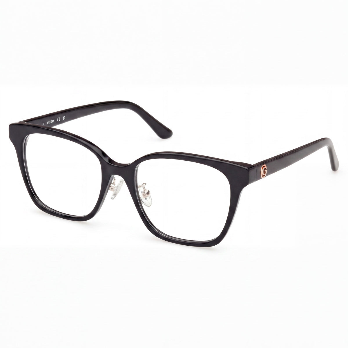 Gafas graduadas rectangulares para hombre GUESS Gu50153-d en color negro, Photo 1