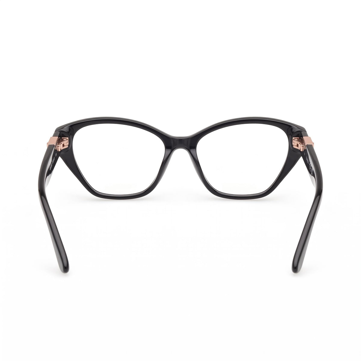 Guess Gu50162 Shiny Black Cat Eye Eyeglasses for Women, 53mm, Photo 3