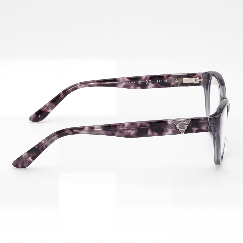 Guess Gu50162 Cat Eye Eyeglasses for Women — front view, Blue