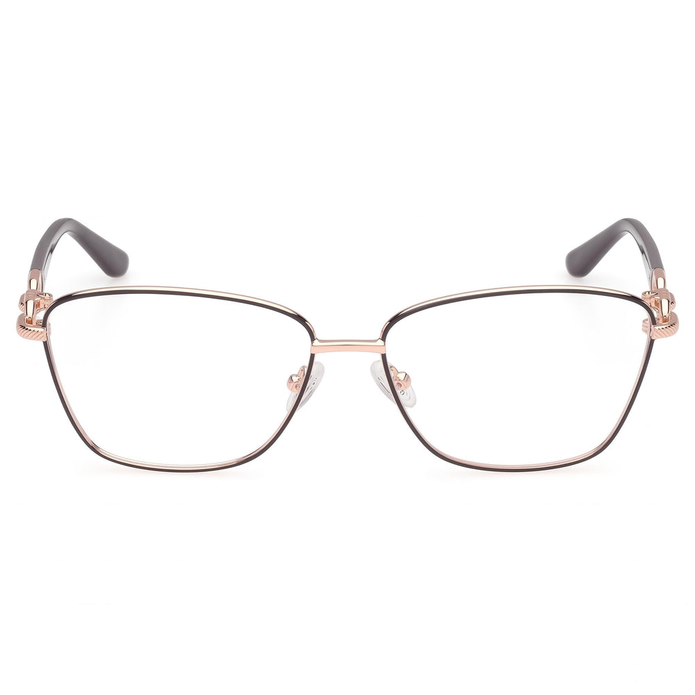 Guess Gu50179 Rectangle Eyeglasses for Women — front view, Metal