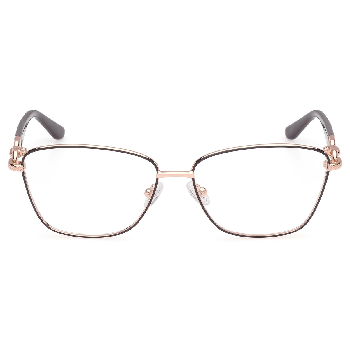 Gafas graduadas Guess Gu50179 rectangulares para mujer, gris mate/gris brillante, Photo 2