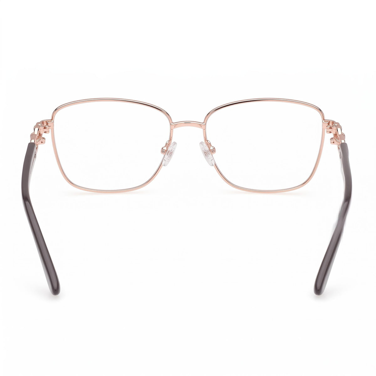 Gafas graduadas Guess Gu50179 rectangulares para mujer, gris mate/gris brillante, Photo 3