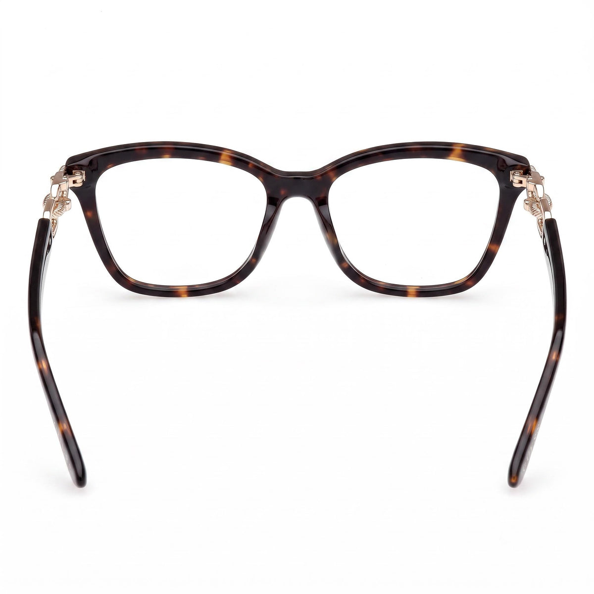 Gafas graduadas Guess GU50181 para mujer, rectangulares, color habano oscuro, 54 mm, Photo 3