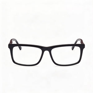 Guess Gu50190 Rectangle Eyeglasses Unisex — front view, Plastic