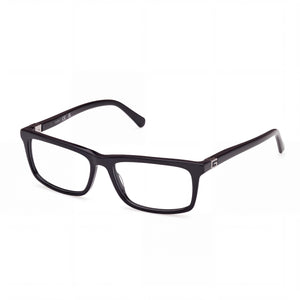 Guess Gu50190 Shiny Black Rectangle Eyeglasses for Unisex, Plastic frame