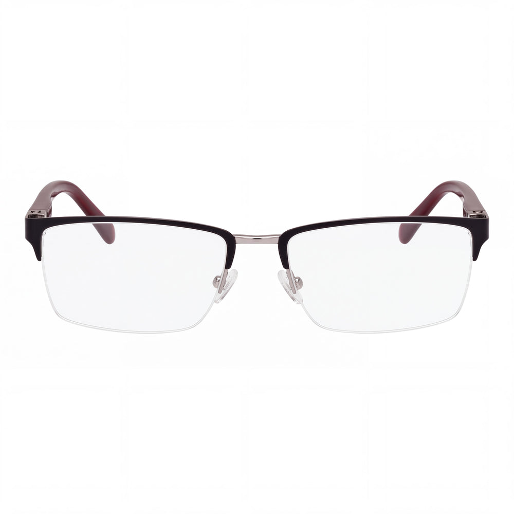 Guess Gu50191 Rectangle Eyeglasses Unisex — front view, Metal frame