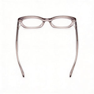 Guess GU50225 Rectangle Eyeglasses for Women — interior view, demo lenses