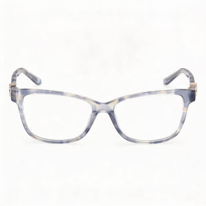 Guess Gu50227 Rectangle Eyeglasses for Women — front view, Plastic
