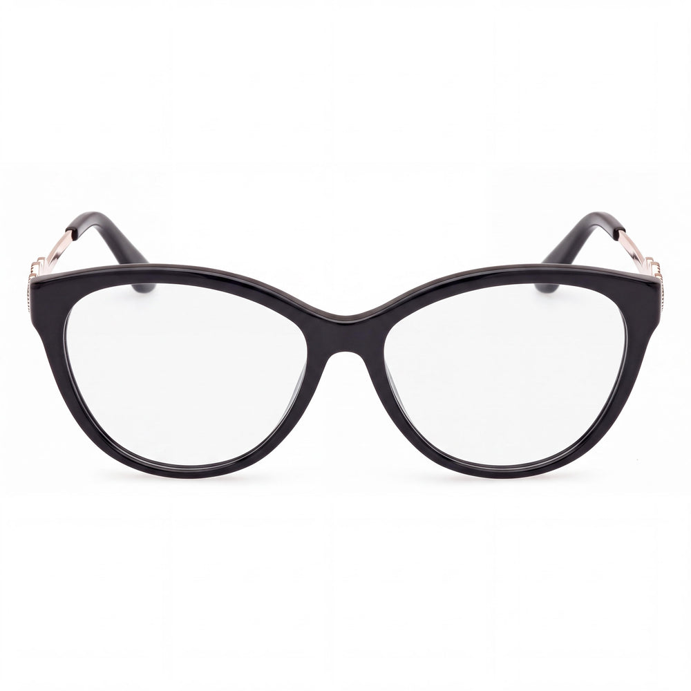 Guess Gu50230 Cat Eye Eyeglasses for Women — front view, Plastic