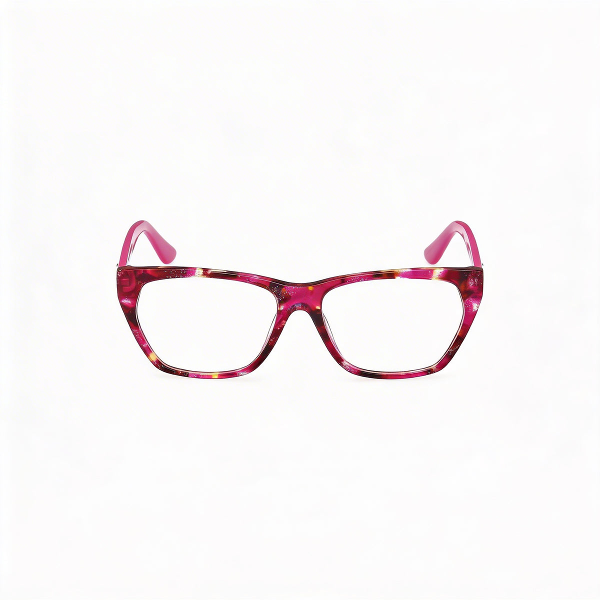 Guess Gu50234 Havana Rectangle Eyeglasses for Women, Plastic 54mm, Photo 2
