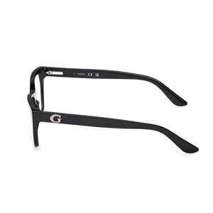 Guess Gu50234 Rectangle Eyeglasses for Women — front view, Plastic