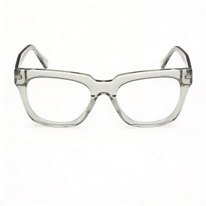 Guess Gu50238 Rectangle Eyeglasses Unisex — front view, Plastic