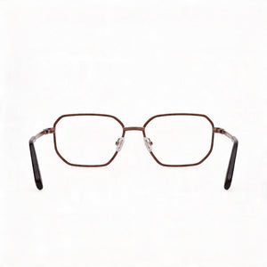 Guess Gu50240 Rectangle Eyeglasses for Men — front view, Metal