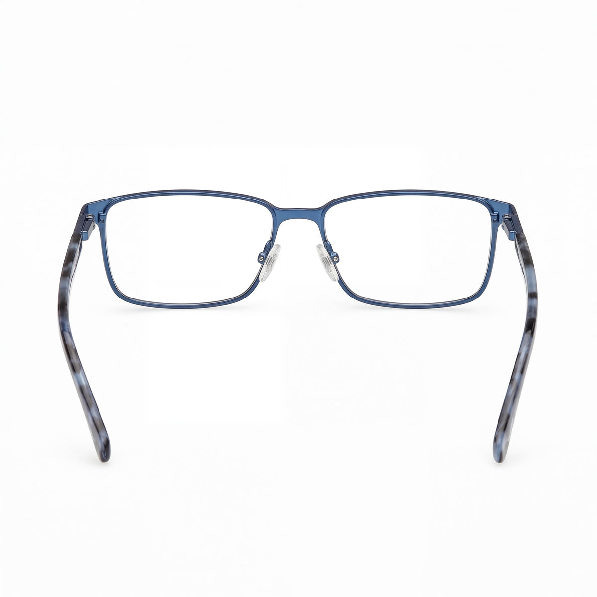 Guess Gu50244 Blue Rectangle Eyeglasses for Men, Metal 55mm, Photo 3