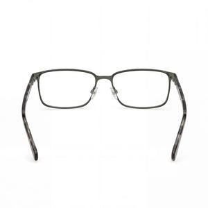 Guess Gu50244 Rectangle Eyeglasses Unisex — interior view, Polycarbonate demo lenses