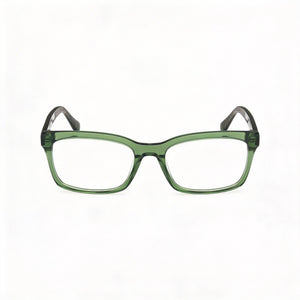 Guess Gu50252 Rectangle Eyeglasses for Men — front view, Plastic frame