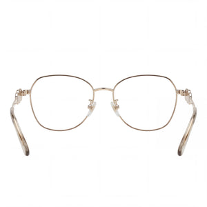 Guess Gu50256-d Round Eyeglasses Unisex — side view, 140mm temple length