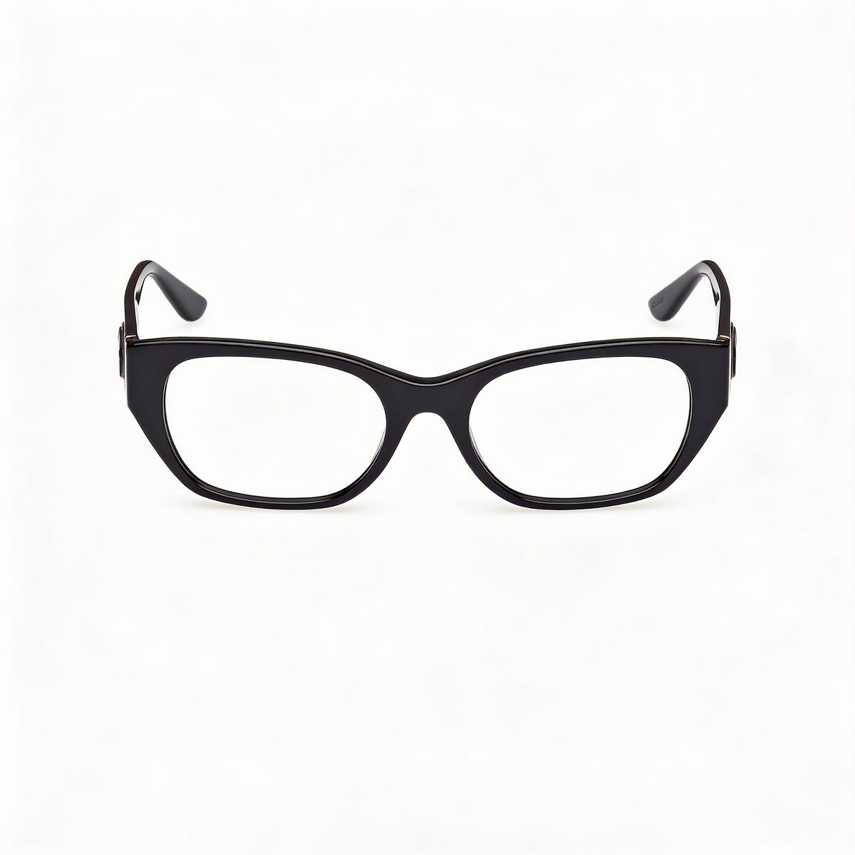 Gafas graduadas Guess Gu50304 rectangulares de color negro brillante para mujer, 52 mm, Photo 2