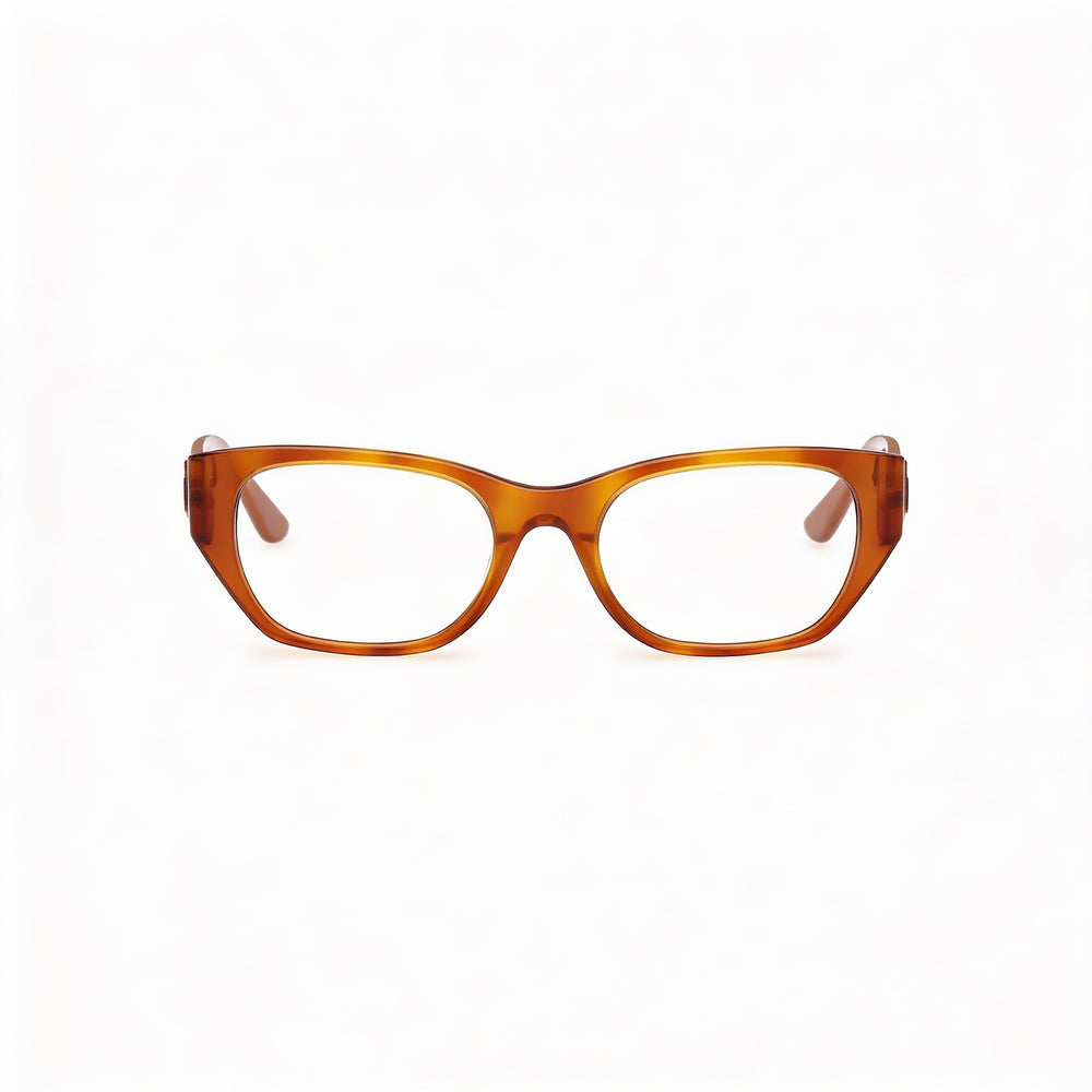 Guess Gu50304 Rectangle Eyeglasses for Women — front view, Plastic
