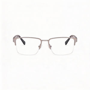 Guess Gu50326 Rectangle Eyeglasses for Men — front view, Metal frame