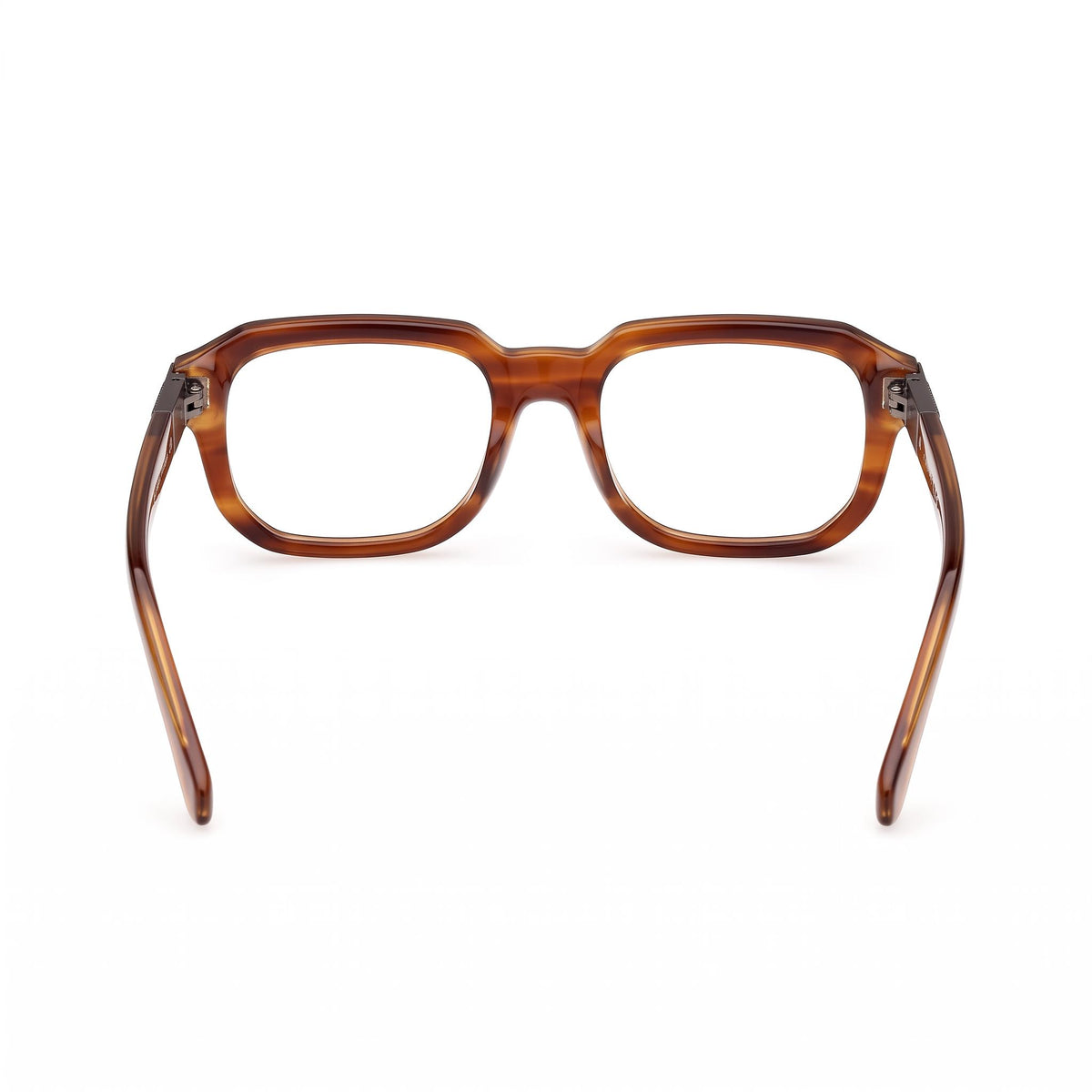 Guess Gu50332 Light Brown/Horn Rectangle Eyeglasses for Men, 52mm, Photo 4