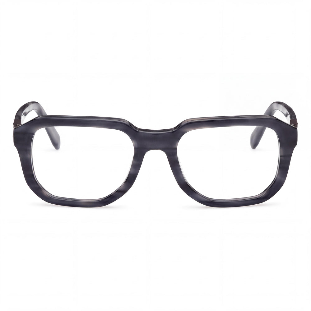 Guess Gu50332 Rectangle Eyeglasses for Men — front view, Plastic