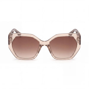 Guess GU7741 Rectangle Sunglasses for Women — front view, Injected Plastic frame