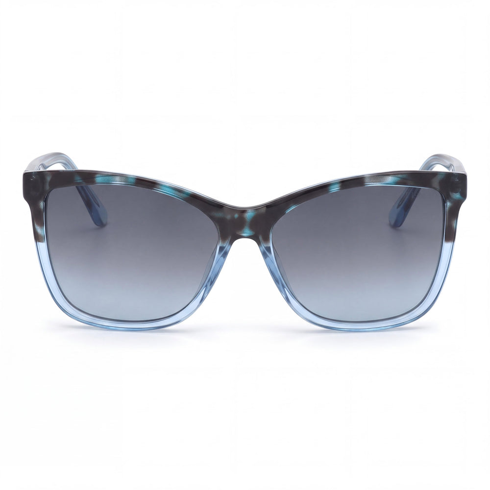 Guess Gu7779 Rectangle Eyeglasses for Women — front view, Plastic