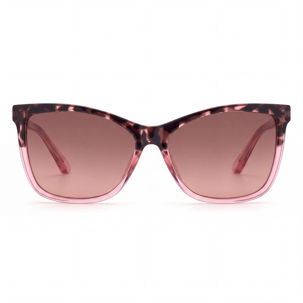 Guess GU777972U57 Square Sunglasses for Women — front view, Plastic frame