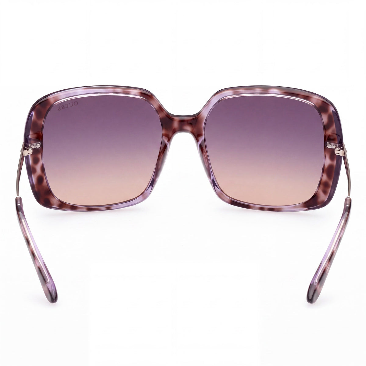 Gafas de sol cuadradas Guess GU778083Z60 para mujer, moradas, 60 mm, Photo 3
