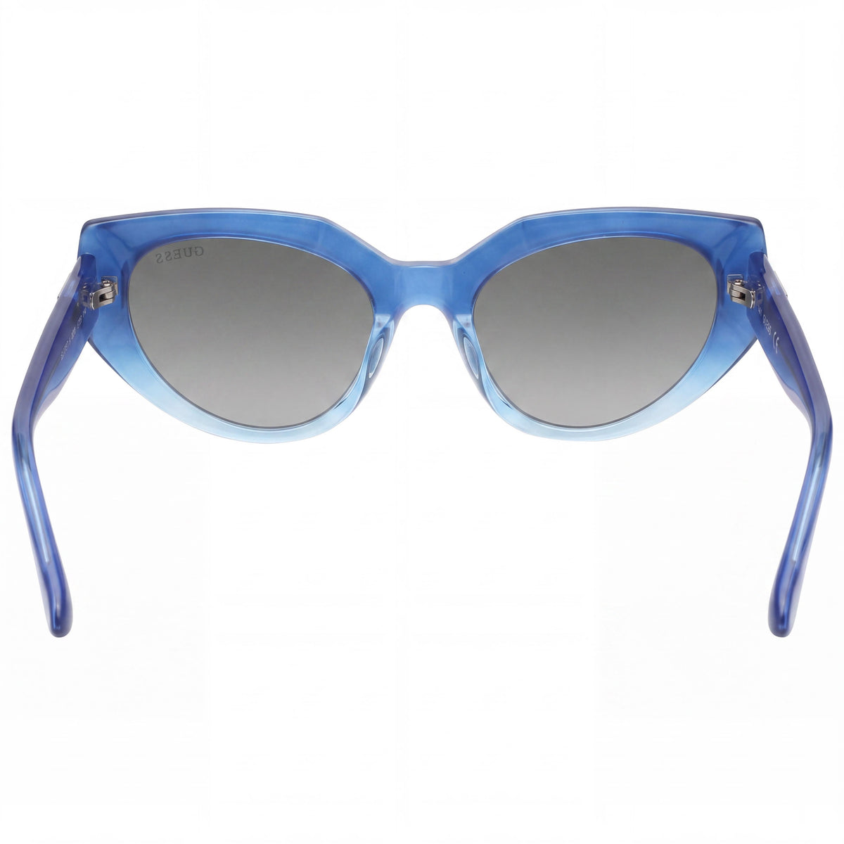 Gafas de sol Guess Gu7787-a estilo ojo de gato con degradado azul para mujer, 57mm, Photo 4
