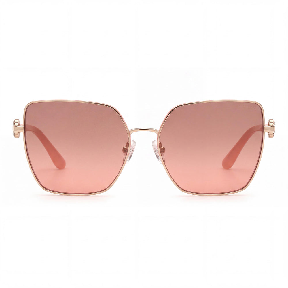 Guess GU7790 Butterfly Sunglasses for Women — front view, Metal frame