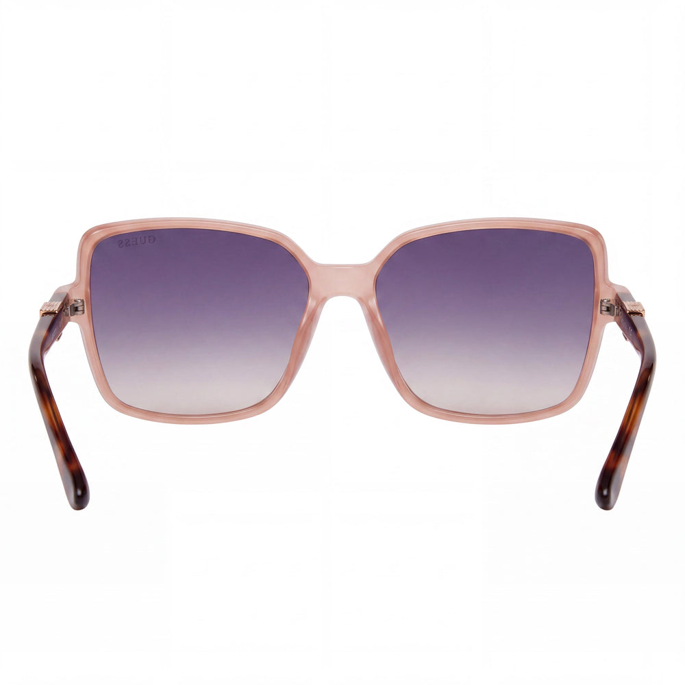 Guess GU7812 Square Sunglasses for Women — front view, Injected frame
