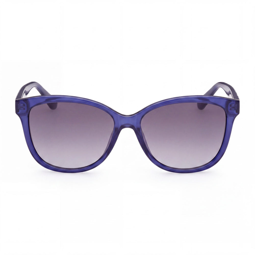 Guess Gu782890b Rectangle Sunglasses for Women — front view, Plastic frame