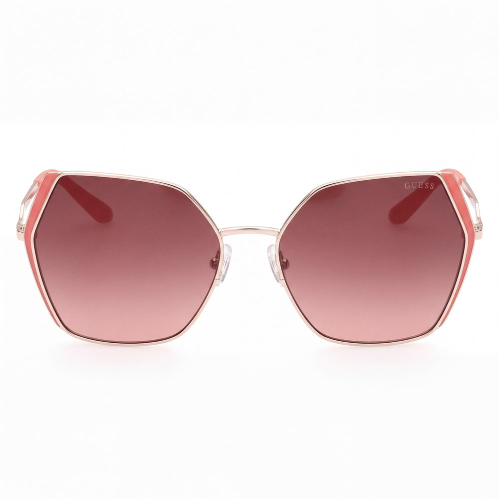 Guess GU7843 Cat Eye Sunglasses for Women — front view, Metal frame