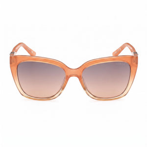 Guess GU7878 Rectangle Sunglasses for Women — front view, Plastic frame